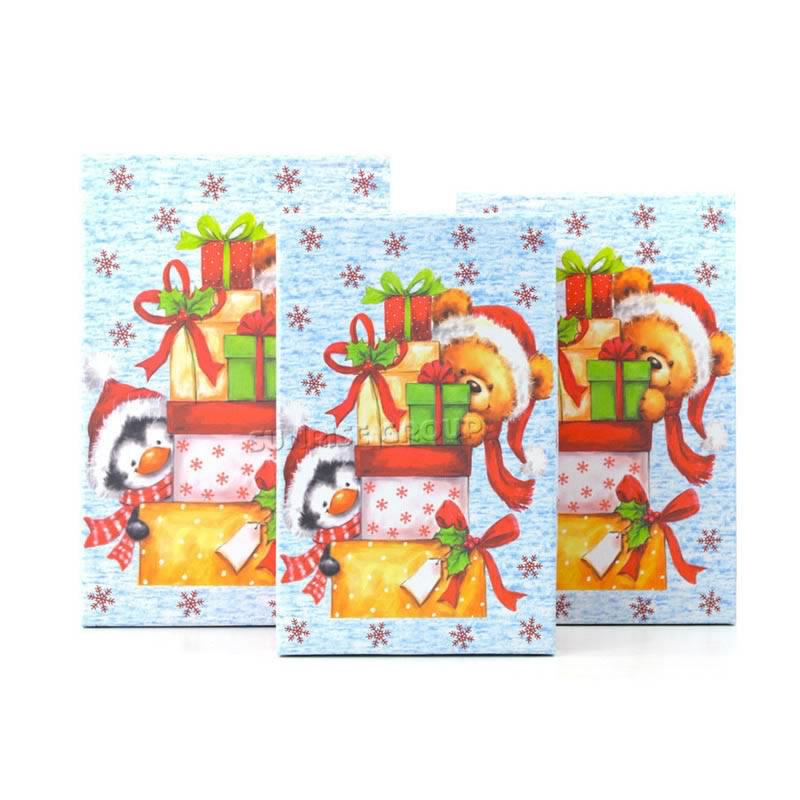 Different Size Christmas Gift Collection Paper Packaging Box