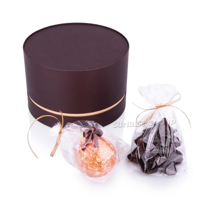 Custom-made Wholesale Cardboard Round Chocolate Hat Box