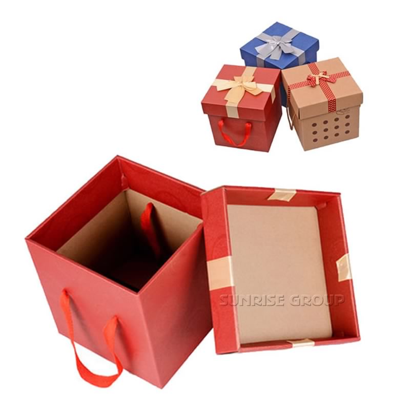 Small Cube Cardboard Packaging Gift Collection Paper Box