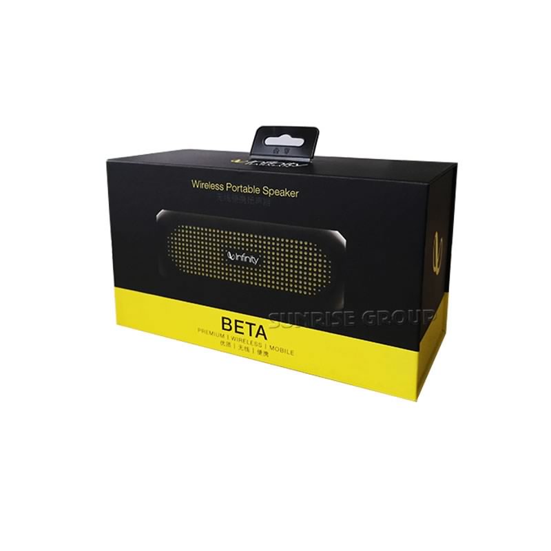 Custom Sized Sound Accessories Packing Case Speaker Packaging Box Radio Box